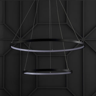 Brice  Modern Contemporary Iron Integrated LED Pendant