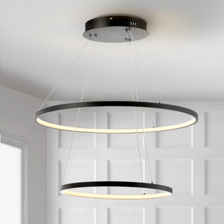 Brice  Modern Contemporary Iron Integrated LED Pendant