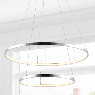 Brice  Modern Contemporary Iron Integrated LED Pendant