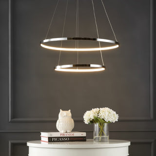 Brice  Modern Contemporary Iron Integrated LED Pendant