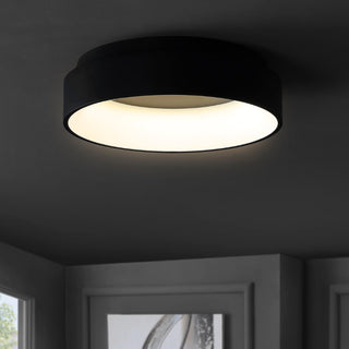 Ring 17.7" Integrated LED Flush Mount Ceiling Light - JONATHAN Y