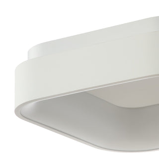Rafael 17.7" Integrated LED Metal Flush Mount Ceiling Light - JONATHAN Y