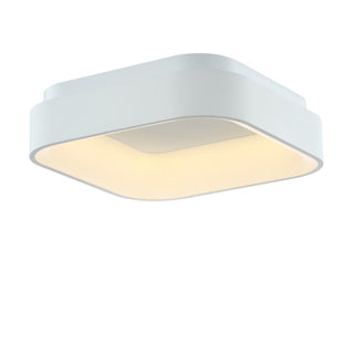 Rafael 17.7" Integrated LED Metal Flush Mount Ceiling Light - JONATHAN Y