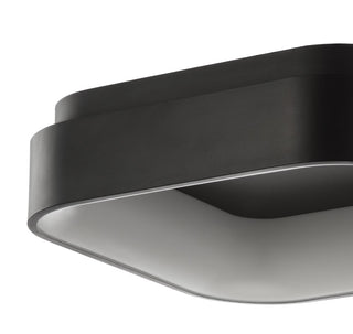 Rafael 17.7" Integrated LED Metal Flush Mount Ceiling Light - JONATHAN Y
