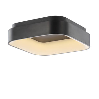 Rafael 17.7" Integrated LED Metal Flush Mount Ceiling Light - JONATHAN Y