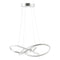 Alexia 25" Abstract Integrated LED Metal Adjustable Pendant