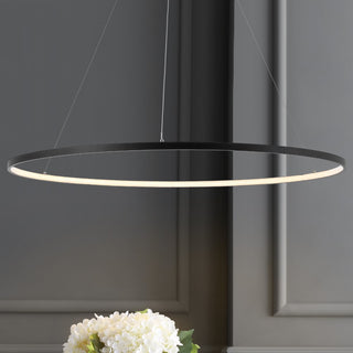 Brice  Modern Contemporary Iron Integrated LED Pendant