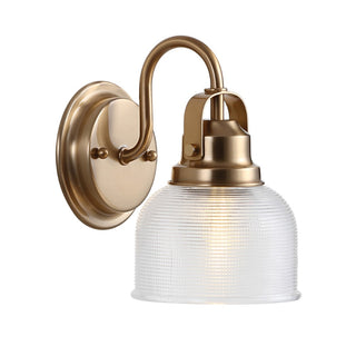 Virginia Metal/Glass LED Vanity Light - JONATHAN Y