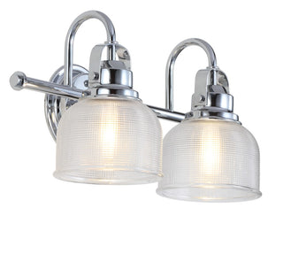 Virginia Metal/Glass LED Vanity Light - JONATHAN Y