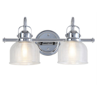 Virginia Metal/Glass LED Vanity Light - JONATHAN Y