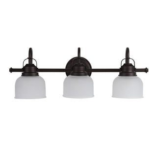 Virginia Metal/Glass LED Vanity Light