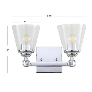 Marion Hurricane Metal/Glass Vanity - JONATHAN Y