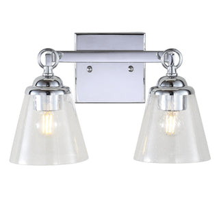 Marion Hurricane Metal/Glass Vanity - JONATHAN Y