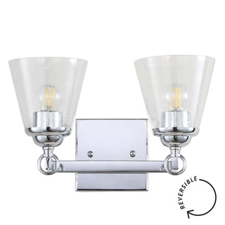 Marion Hurricane Metal/Glass Vanity - JONATHAN Y