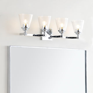 Marion Hurricane Metal/Glass Vanity - JONATHAN Y
