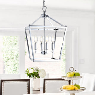 Pagoda Lantern Metal LED Pendant