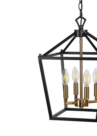Pagoda Lantern Metal LED Pendant