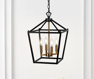 Pagoda Lantern Metal LED Pendant