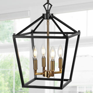 Pagoda Lantern Metal LED Pendant