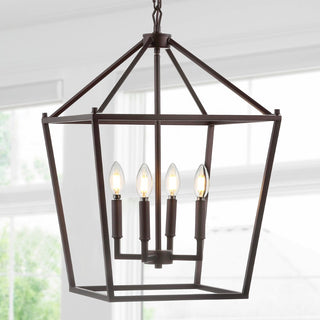 Pagoda Lantern Metal LED Pendant
