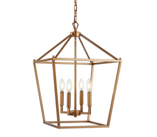 Pagoda Lantern Metal LED Pendant
