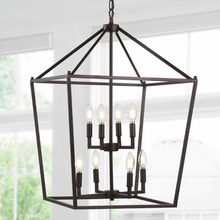 Pagoda Lantern Metal LED Pendant