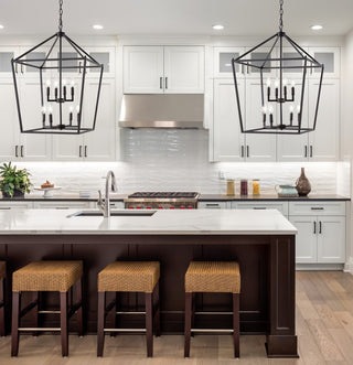 Pagoda Lantern Metal LED Pendant