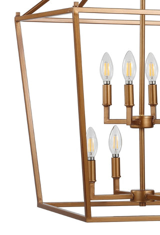 Pagoda Lantern Metal LED Pendant