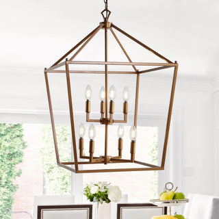Pagoda Lantern Metal LED Pendant