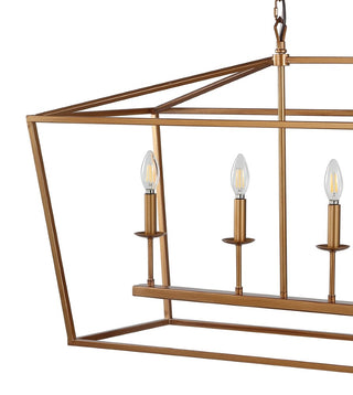 Pagoda Lantern Metal LED Pendant
