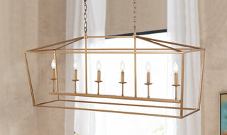 Pagoda Lantern Metal LED Pendant