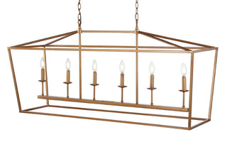Pagoda Lantern Metal LED Pendant
