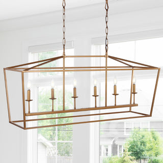 Pagoda Lantern Metal LED Pendant