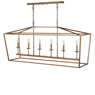 Pagoda Lantern Metal LED Pendant