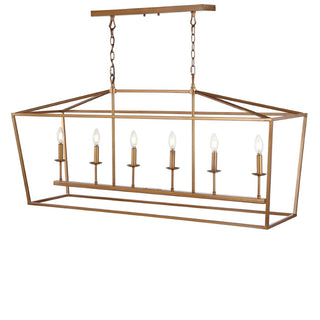 Pagoda Lantern Metal LED Pendant