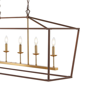 Pagoda Lantern Metal LED Pendant