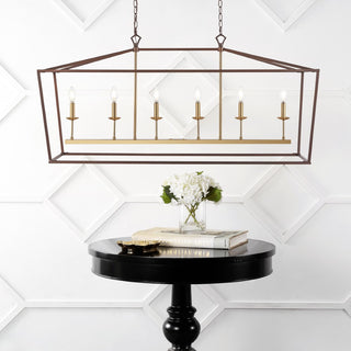 Pagoda Lantern Metal LED Pendant