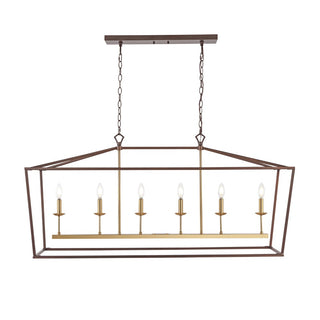 Pagoda Lantern Metal LED Pendant