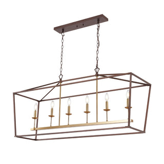 Pagoda Lantern Metal LED Pendant
