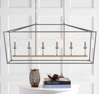 Pagoda Lantern Metal LED Pendant