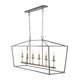 Pagoda Lantern Metal LED Pendant
