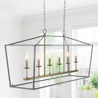 Pagoda Lantern Metal LED Pendant