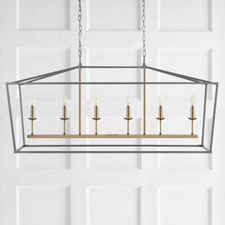 Pagoda Lantern Metal LED Pendant