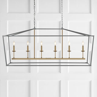 Pagoda Lantern Metal LED Pendant