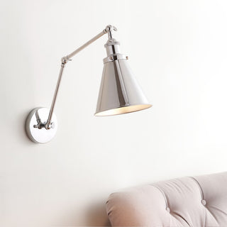 Rover 7" Adjustable Arm Metal LED Wall Sconce - JONATHAN Y