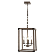 Magnolia Adjustable Iron Rustic Farmhouse LED Pendant