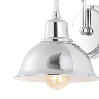 Frisco Farmhouse Industrial Iron LED Vanity - JONATHAN Y