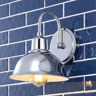 Frisco Farmhouse Industrial Iron LED Vanity - JONATHAN Y