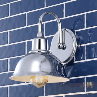 Frisco Farmhouse Industrial Iron LED Vanity - JONATHAN Y