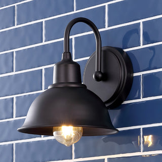 Frisco Farmhouse Industrial Iron LED Vanity - JONATHAN Y